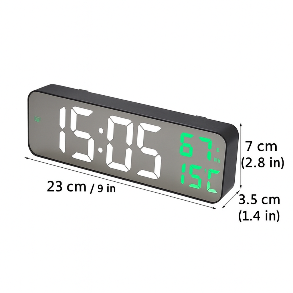 ⭐ 2025 LumaTime LED Digital Clock