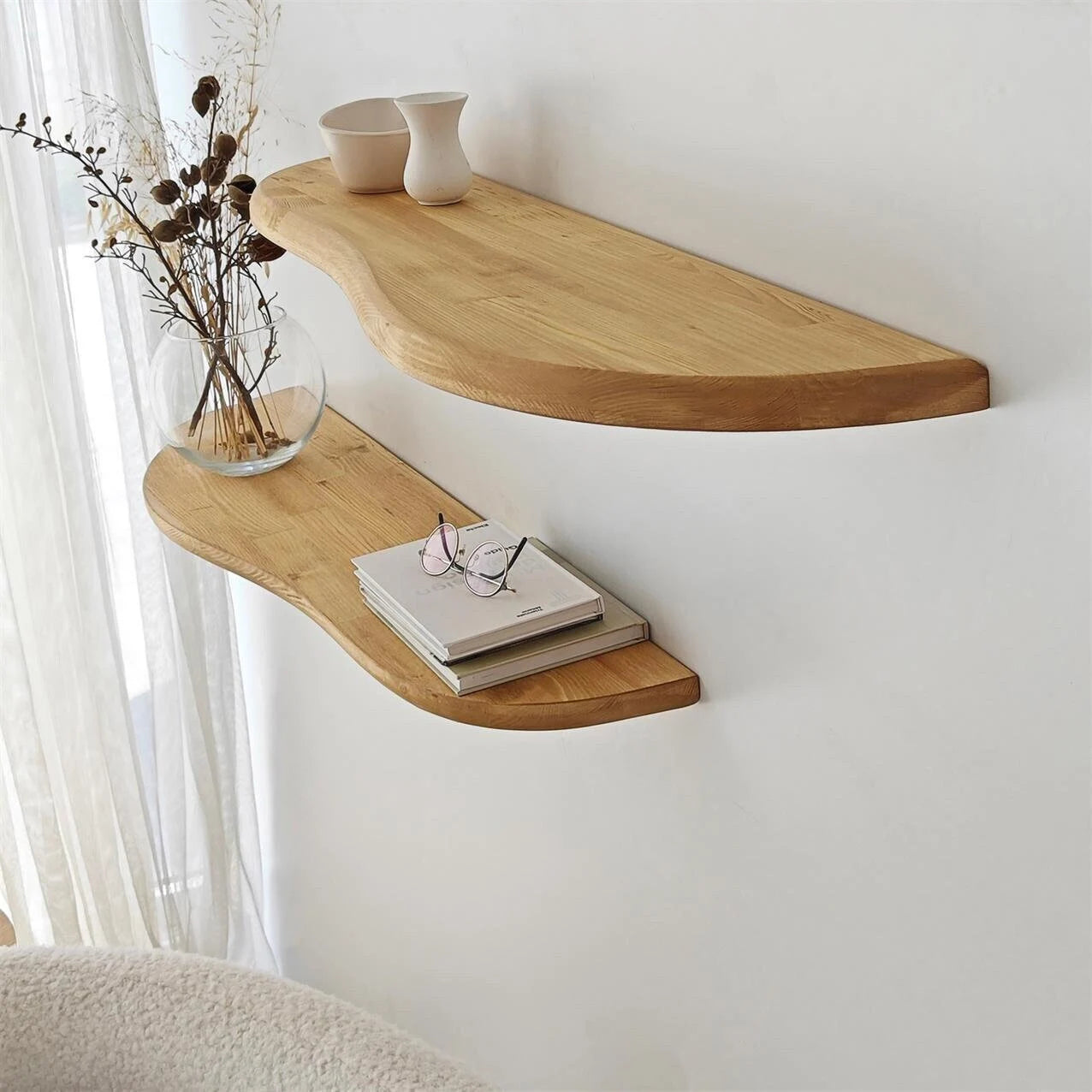 ⭐ 2025 WoodWave Floating Display Shelf